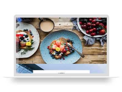 PBOOTCMS高端美食餐饮加盟小吃类公司官网加盟网站模板源码