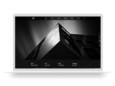 (自适应手机端)响应式室内建筑设计工程公司网站pbootcms模板 装修设计公司网站源码